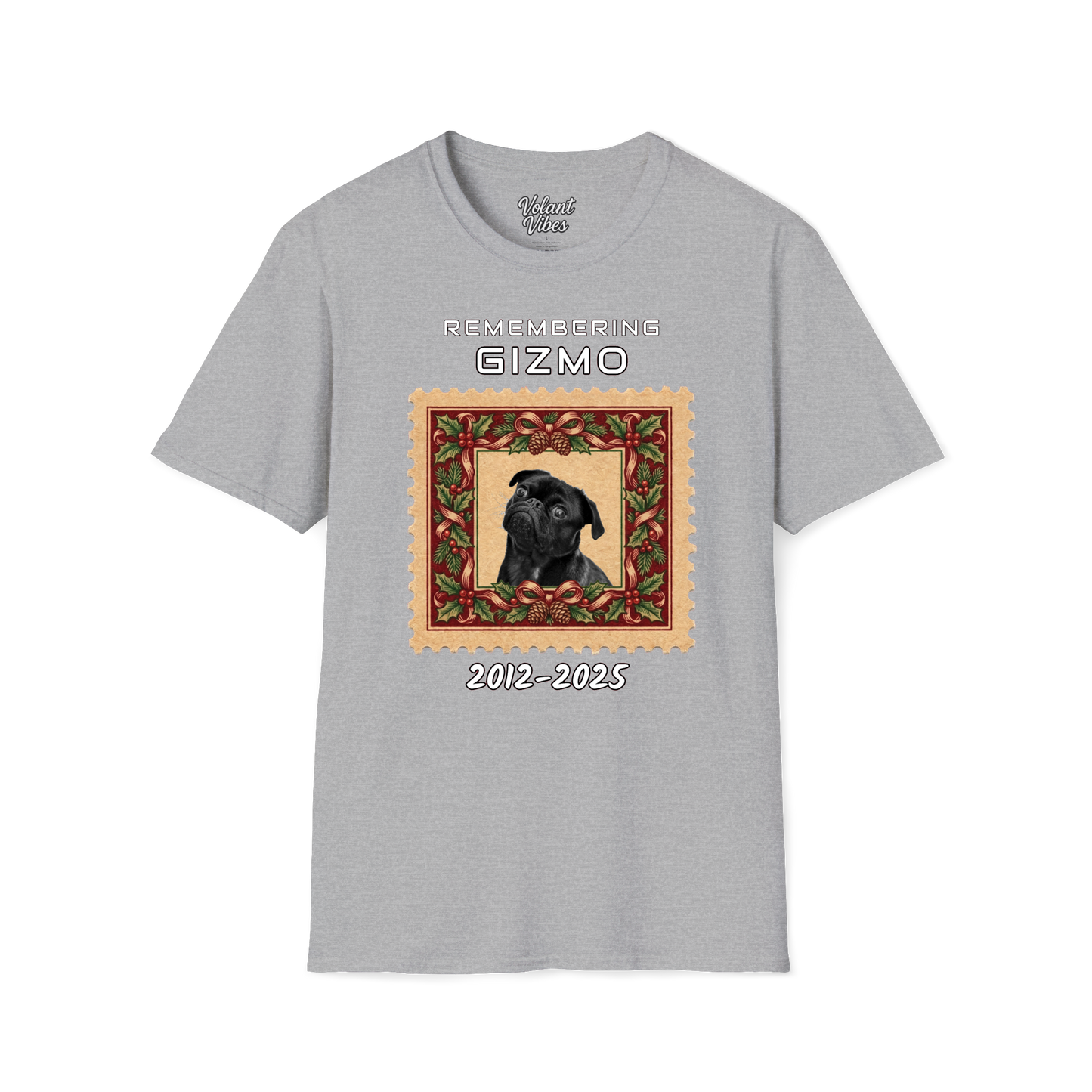 Custom Pet Remembrance T-Shirt Upload Your Photo