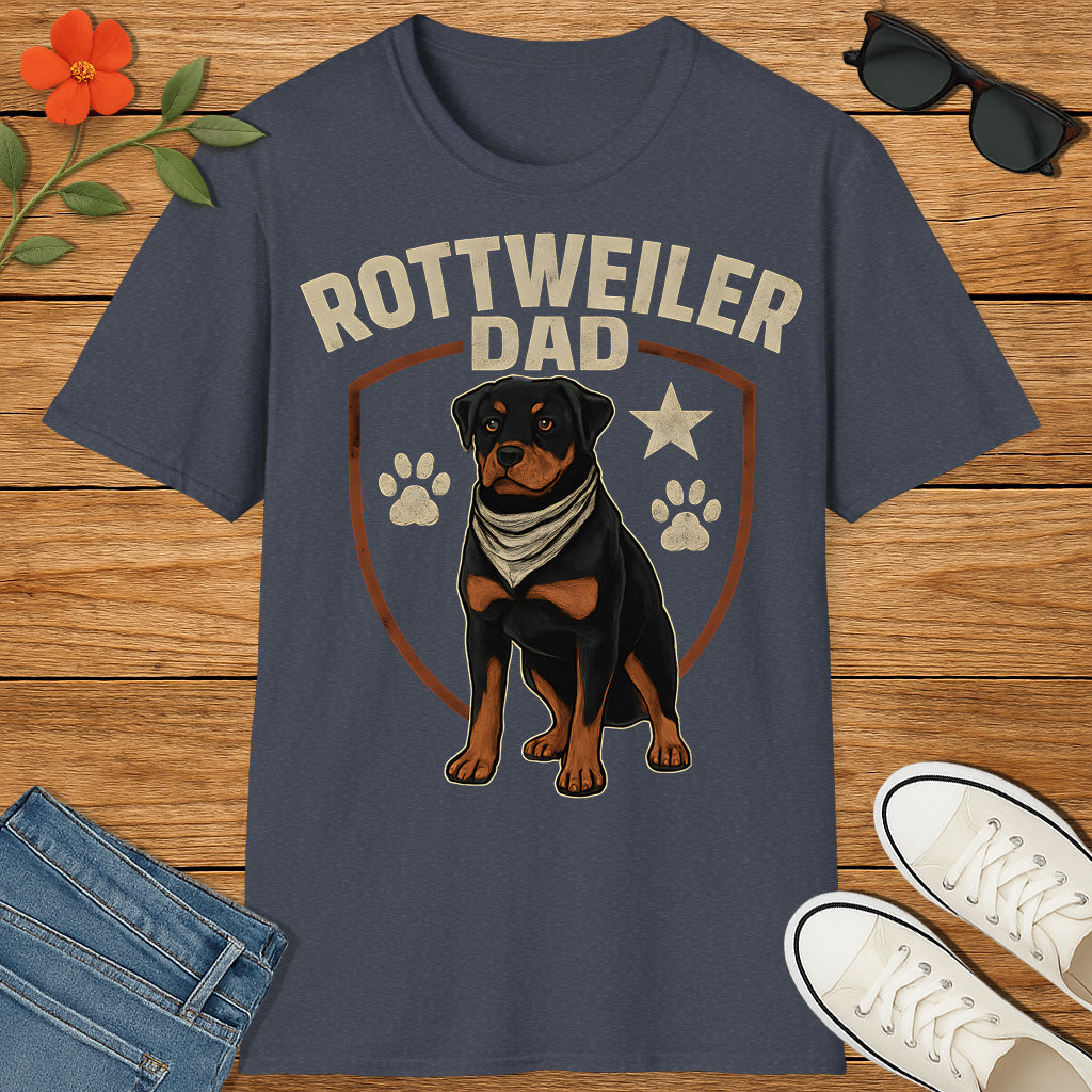 Rottweiler Dad T-Shirt