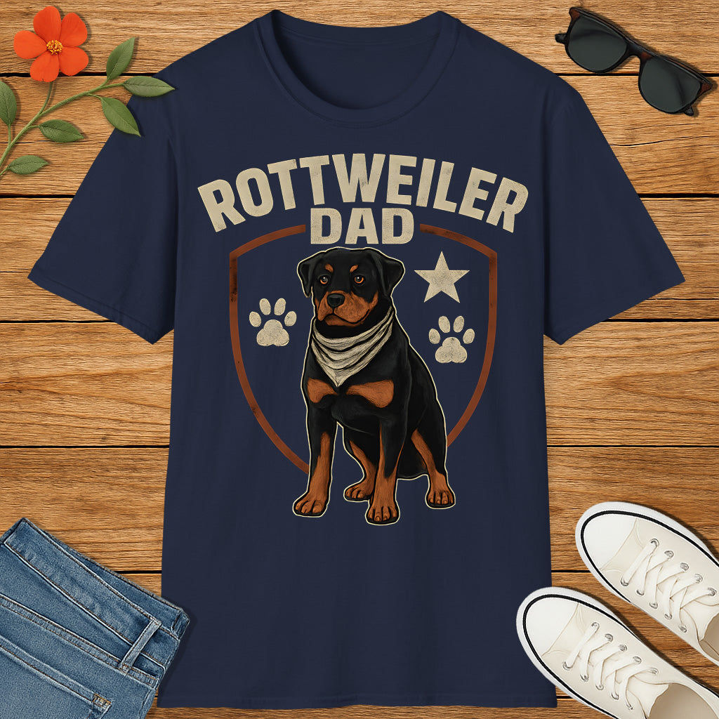 Rottweiler Dad T-Shirt