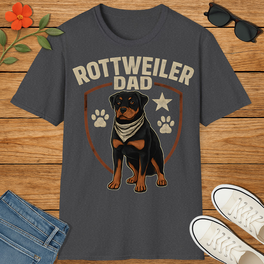 Rottweiler Dad T-Shirt