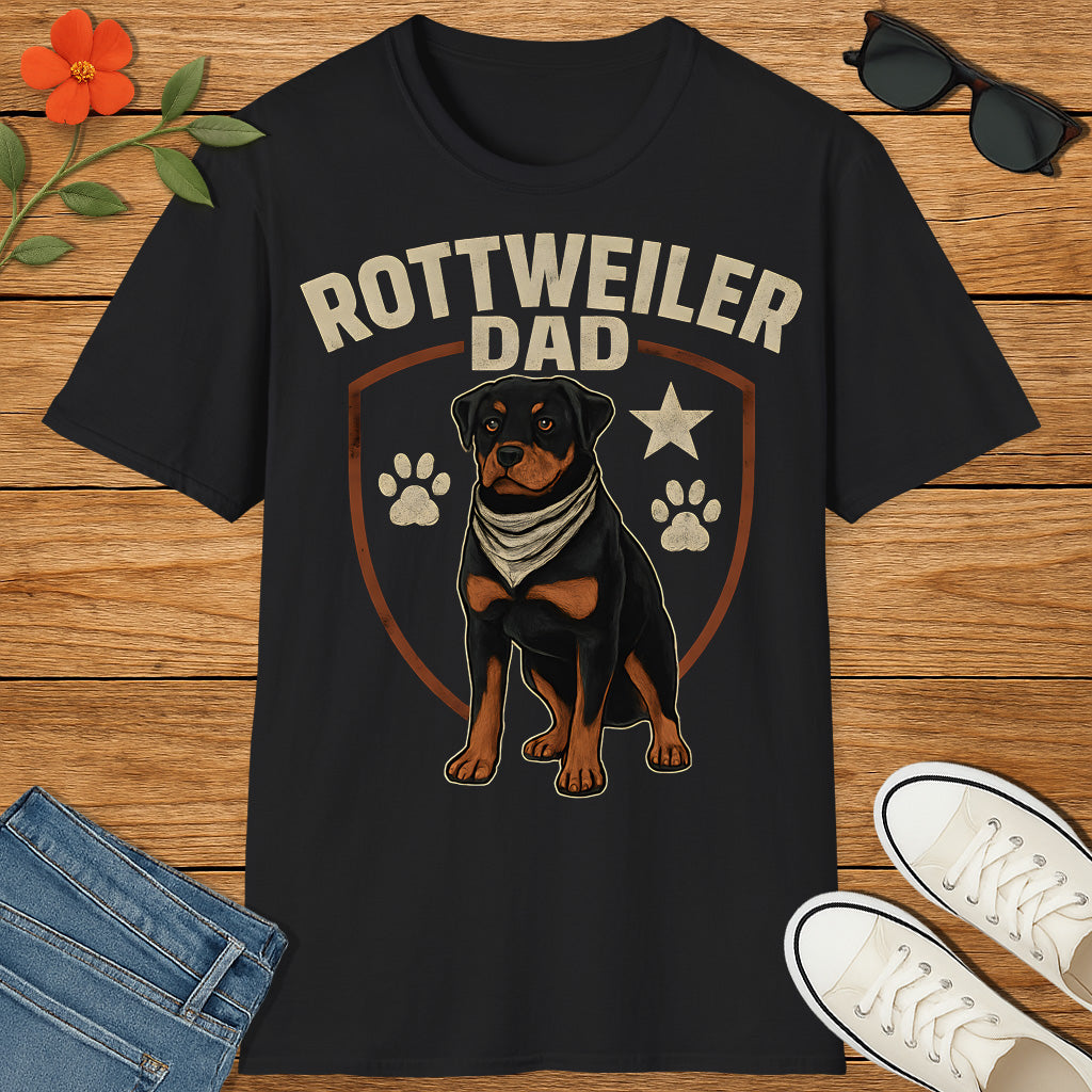 Rottweiler Dad T-Shirt