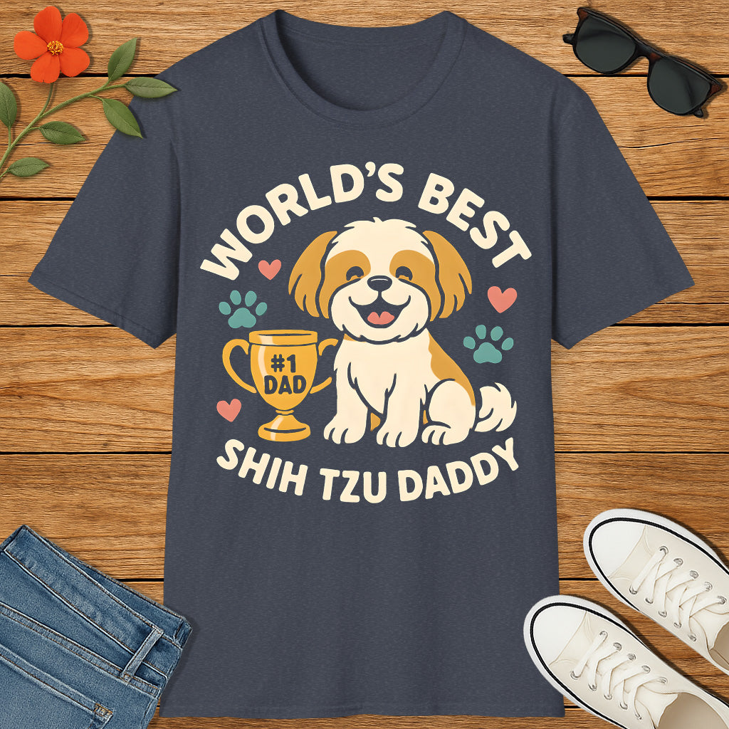 World's Best Shih Tzu Daddy T-Shirt