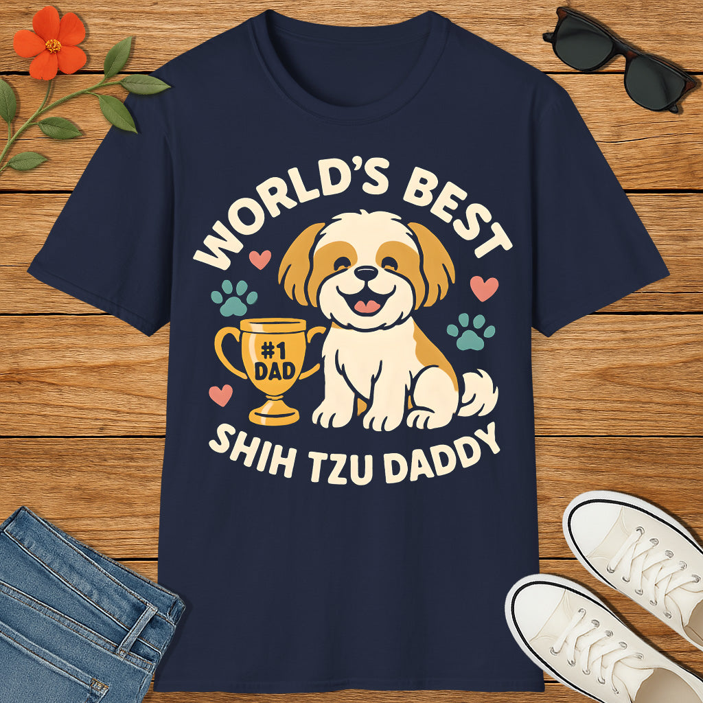 World's Best Shih Tzu Daddy T-Shirt