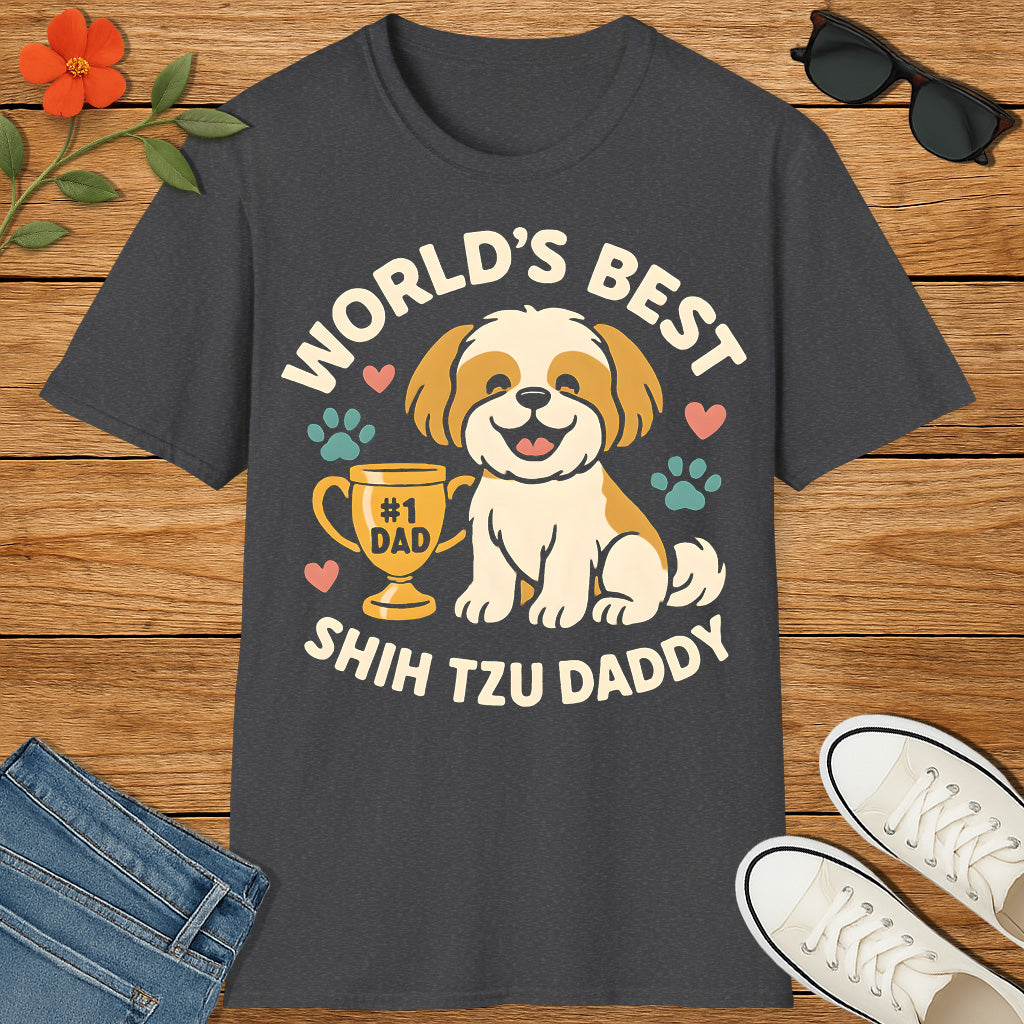 World's Best Shih Tzu Daddy T-Shirt