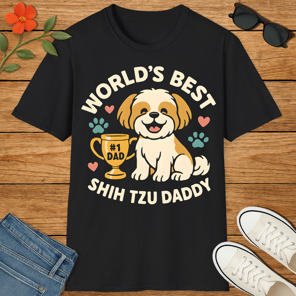 World's Best Shih Tzu Daddy T-Shirt