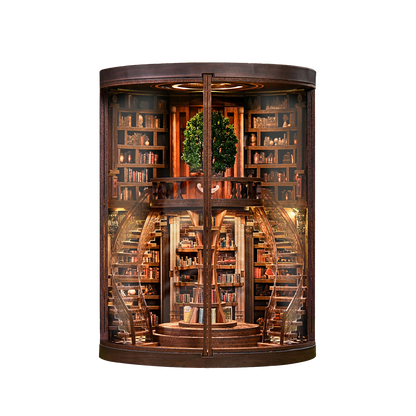 Wisdom Rings Book Repository DIY Model