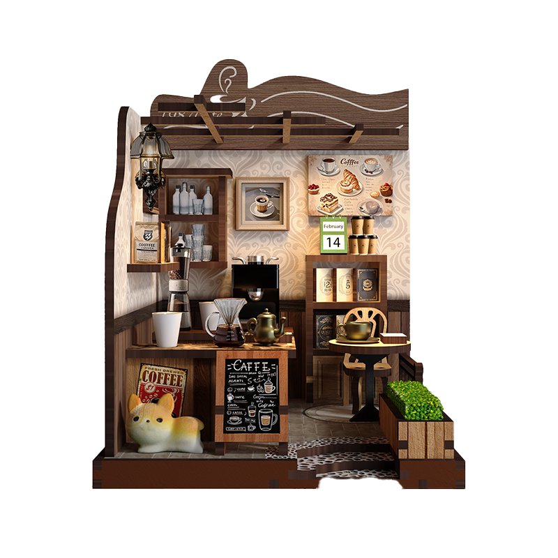 Country Cafe DIY Mini House