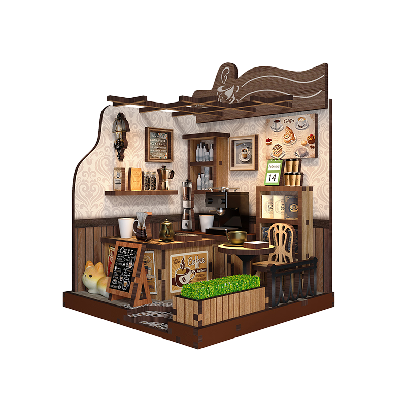 Country Cafe DIY Mini House