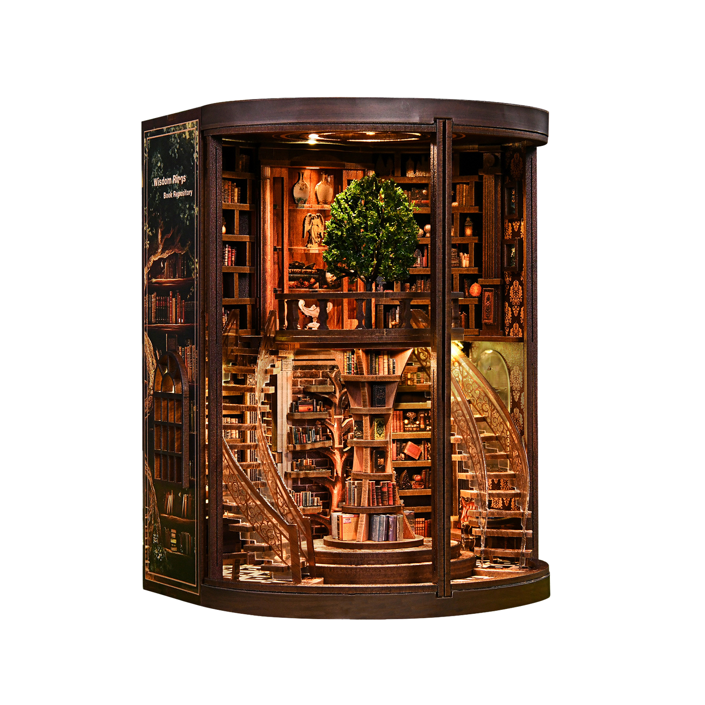 Wisdom Rings Book Repository DIY Model