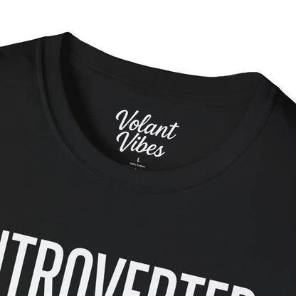 Introverted But Will Discuss Books Tee