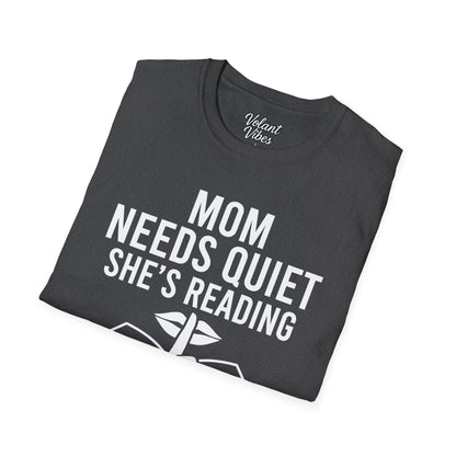 Mom Needs Quiet She's Reading