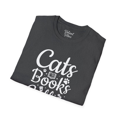 Cats Books Coffee