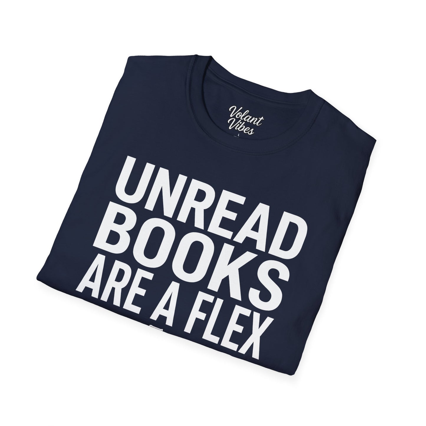 Unread Books Are A Flex