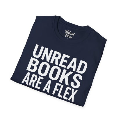 Unread Books Are A Flex