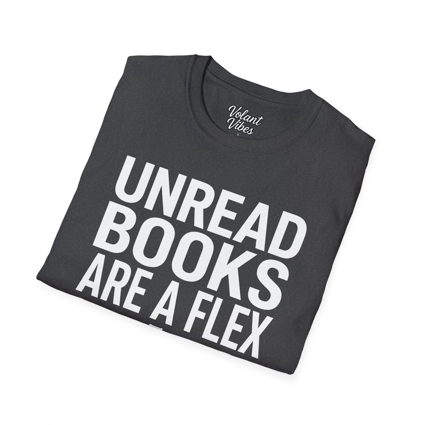 Unread Books Are A Flex