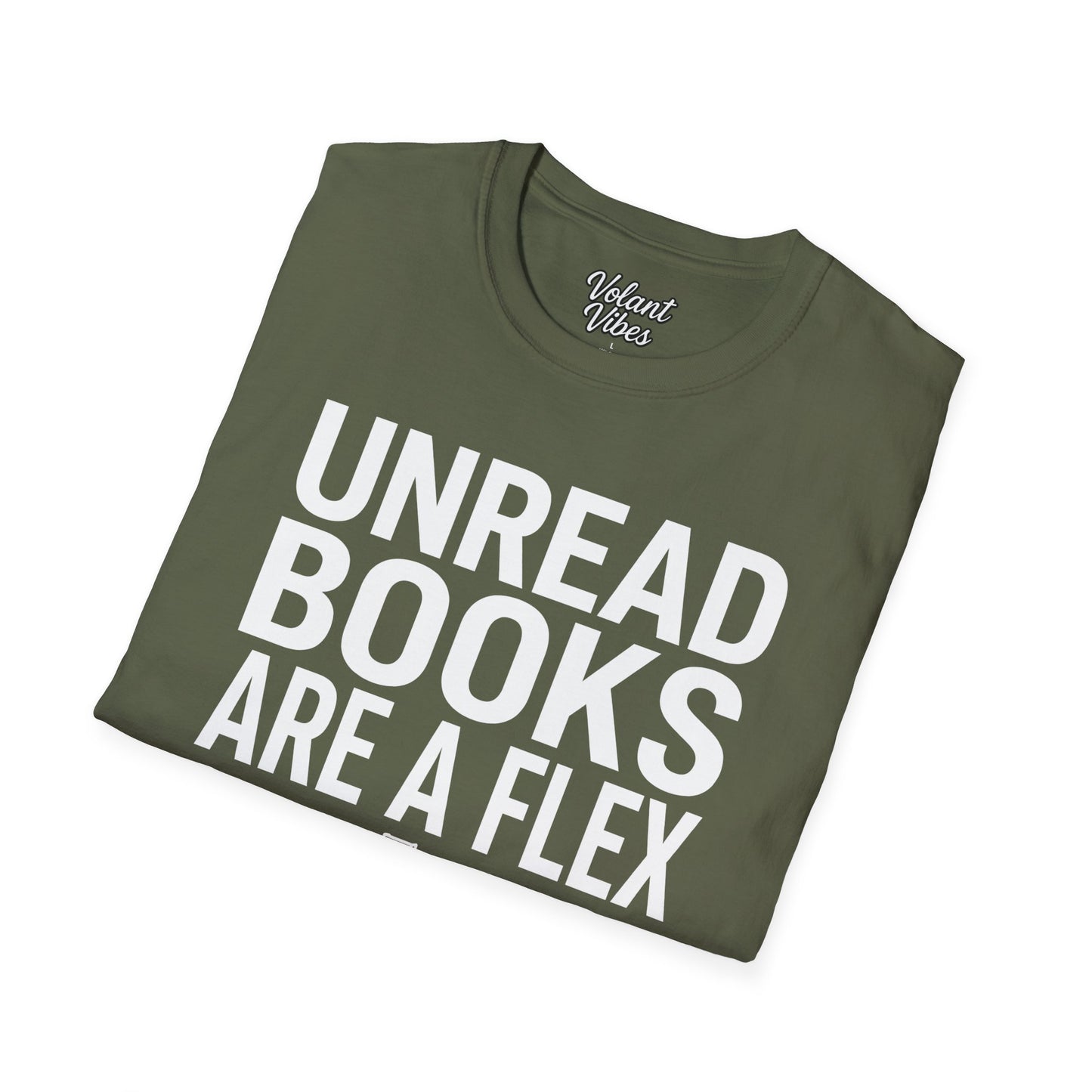 Unread Books Are A Flex