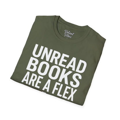 Unread Books Are A Flex