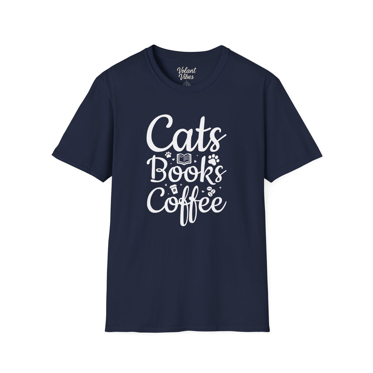 Cats Books Coffee