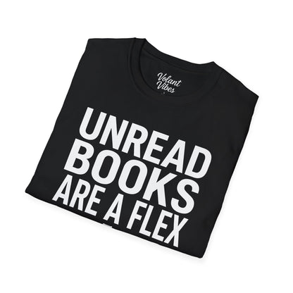 Unread Books Are A Flex