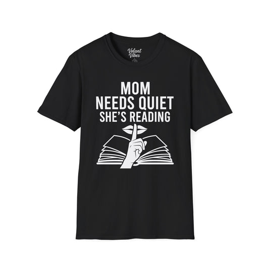 Mom Needs Quiet She's Reading