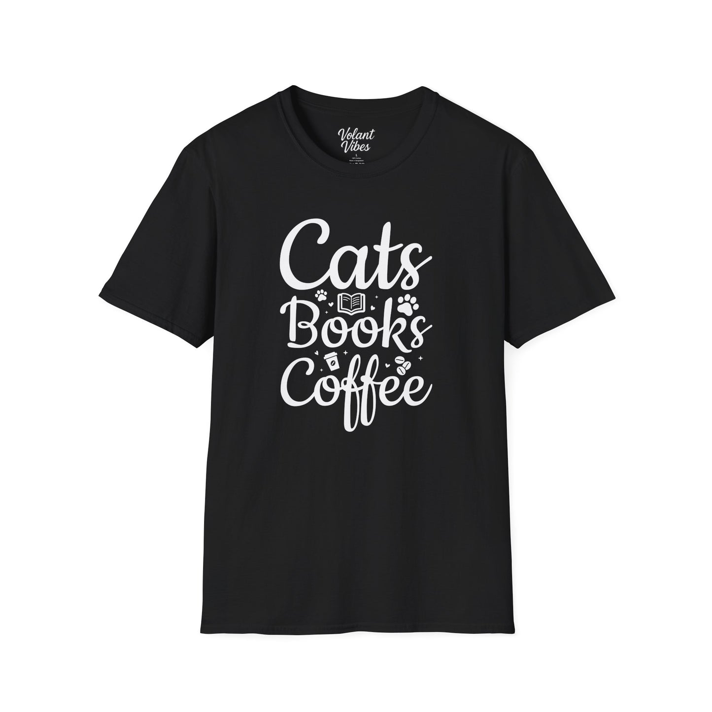 Cats Books Coffee