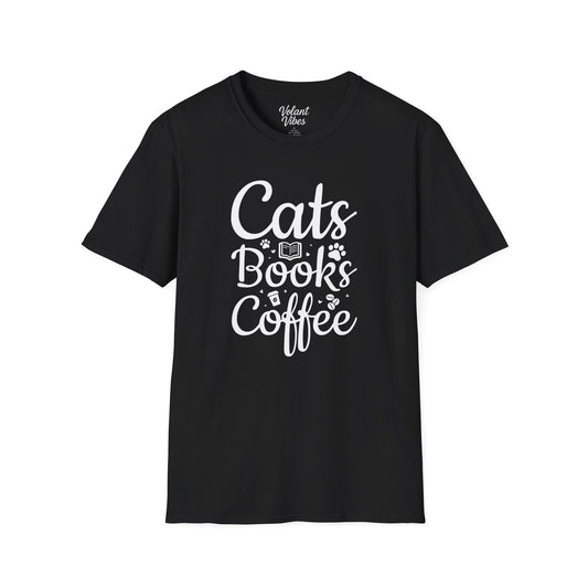 Cats Books Coffee