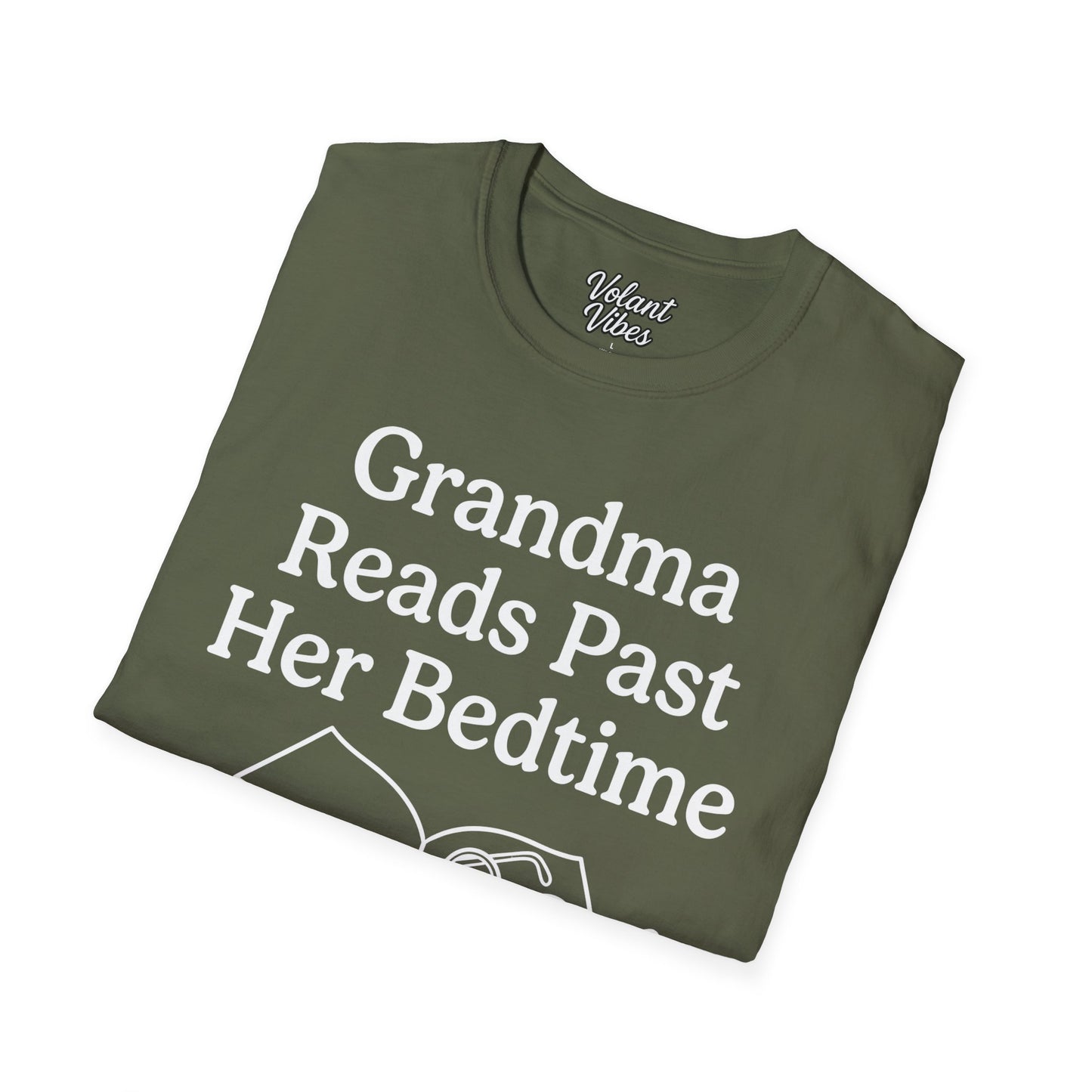 Grandma Reads Past Her Bedtime