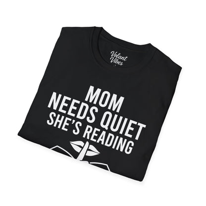 Mom Needs Quiet She's Reading
