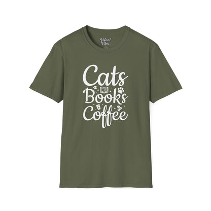 Cats Books Coffee
