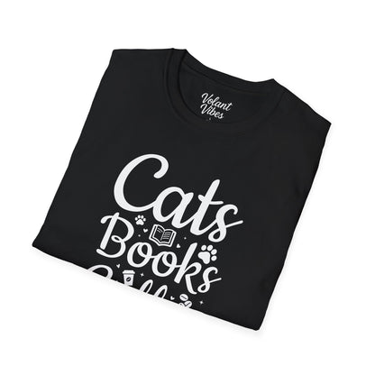Cats Books Coffee