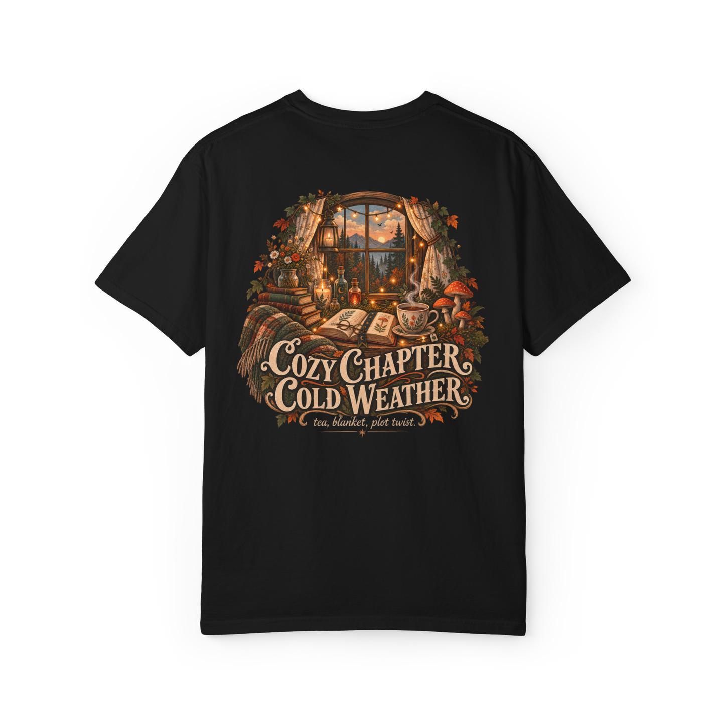 Cozy Chapter, Cold Weather Tee