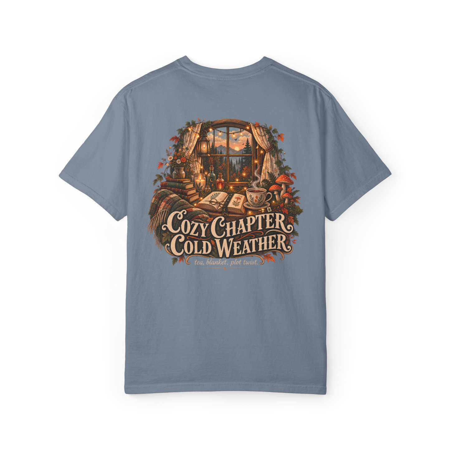 Cozy Chapter, Cold Weather Tee