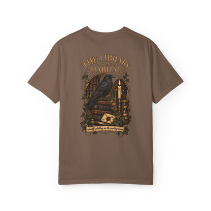 The Library Is My Habitat Tee