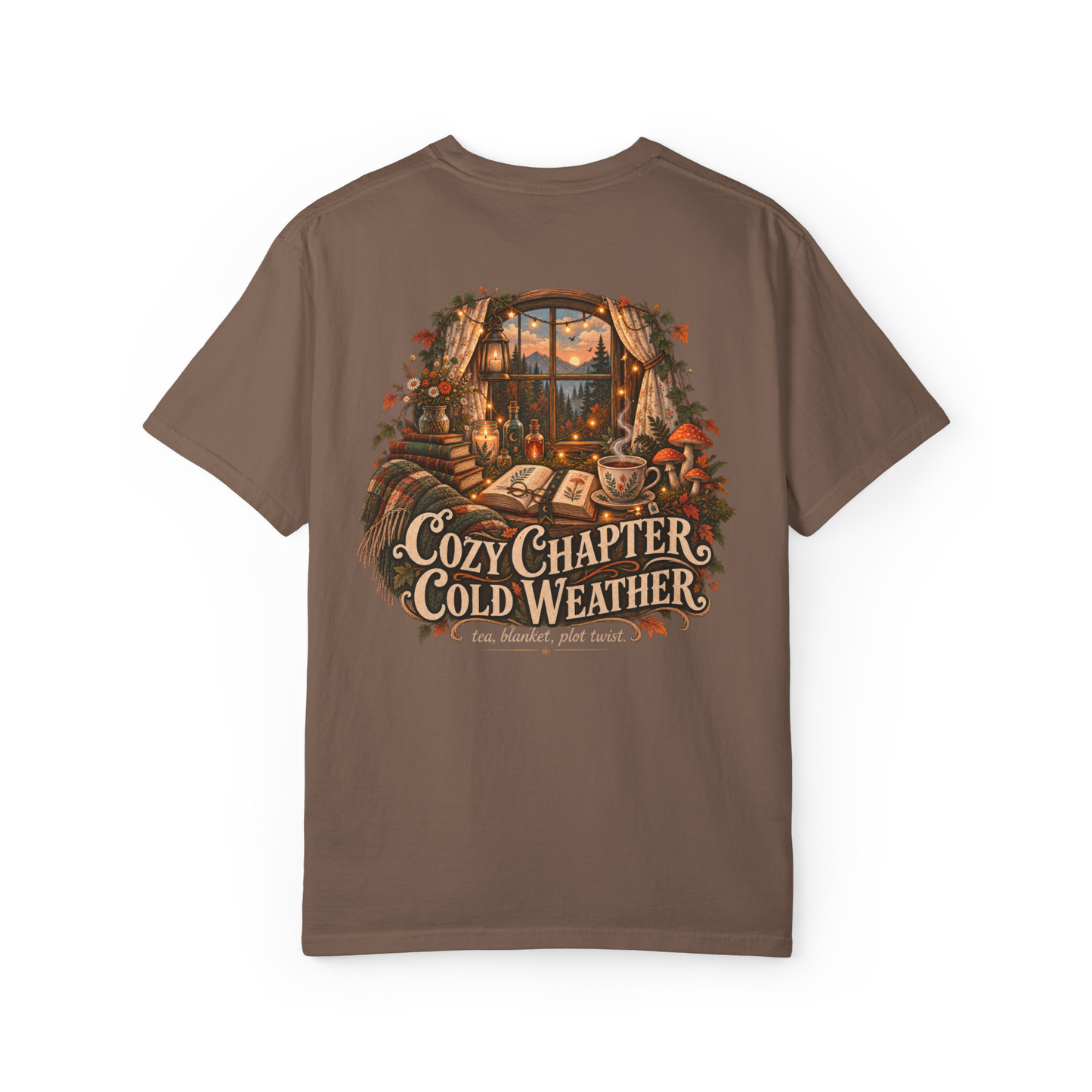 Cozy Chapter, Cold Weather Tee