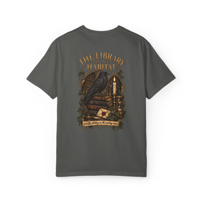 The Library Is My Habitat Tee