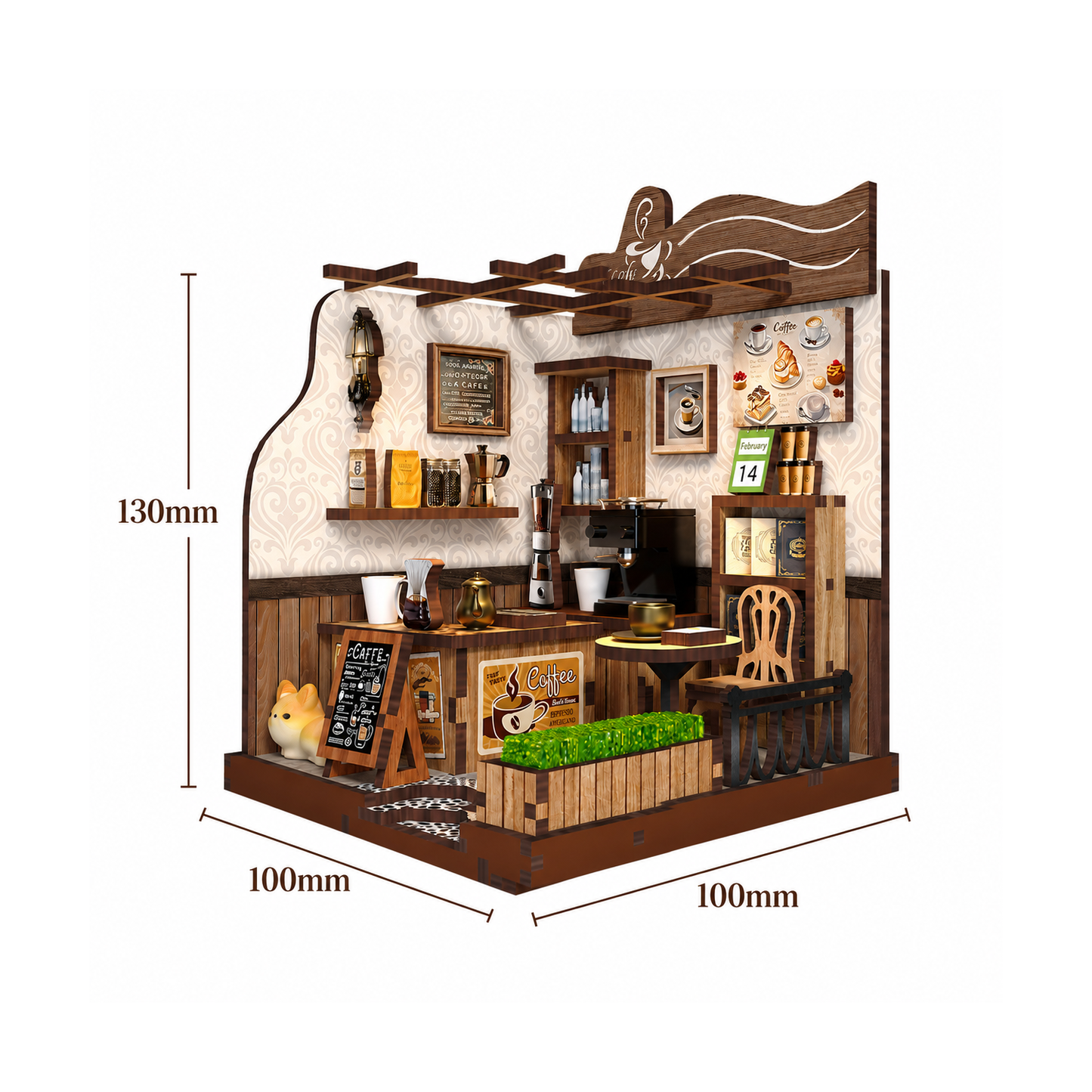 Country Cafe DIY Mini House