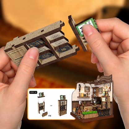 Country Cafe DIY Mini House
