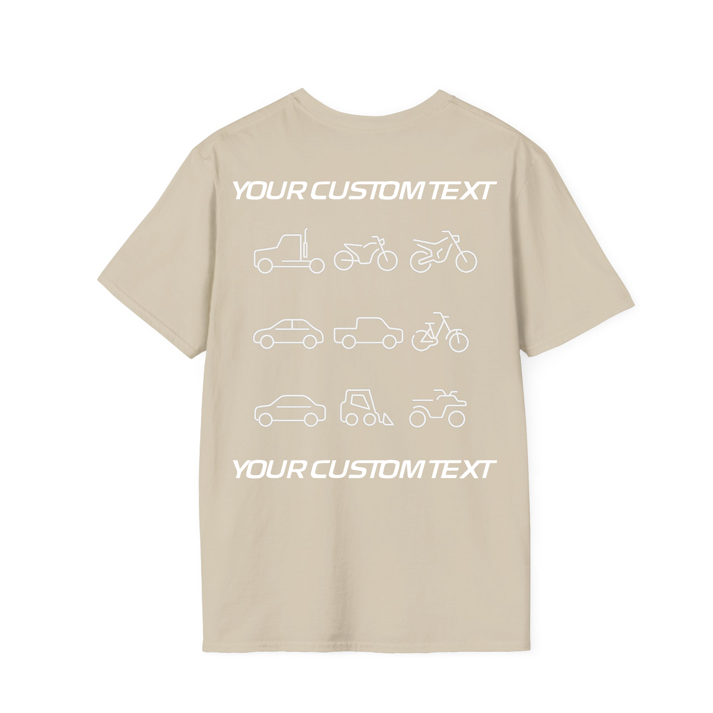 Your Ride. Your Story. Your Tee. Fully Custom