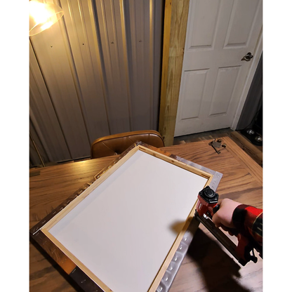 Thank God For The Road Canvas Custom Names & Date, Rustic Barn & Old Truck Art, Handcrafted in Volant PA 18x24 Personalized Wall Decor